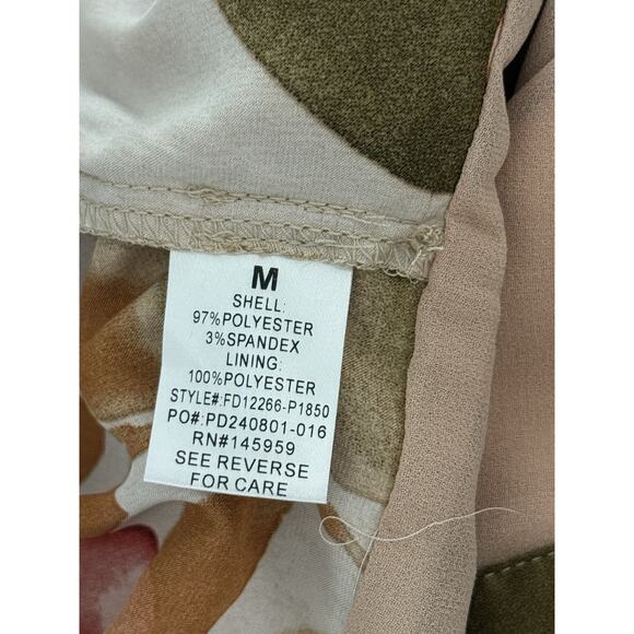 Dress Forum NWT Maxi Praline Bloom Tulip Tie Waist Dress Size M Chic Elegant - Picture 12 of 16